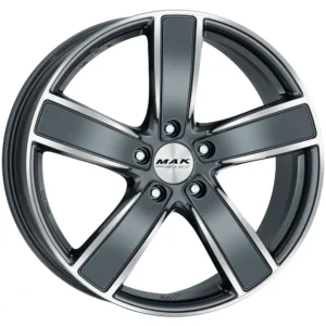 Jantă MAK Turismo-Ff Gun metal polizat