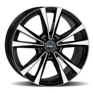 Jantă aliaj Alutec M12 Negru diamantat polizat