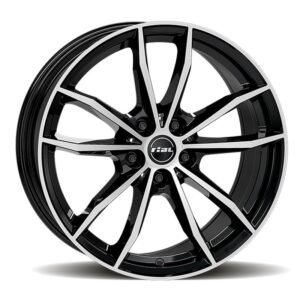 Jantă aliaj Alutec X12 Negru diamantat polizat